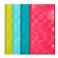 Farde à bord décalé Exacompta 55240E Assortiment 12 unités