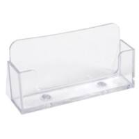 Support pour carte de visite Exacompta Transparent 16 unités