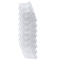 Support de rangement pour classeur Exacompta A4 8 Transparent