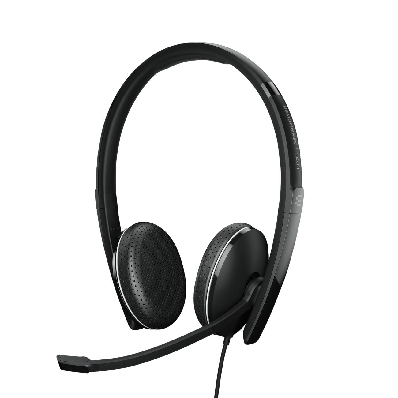 Micro casque EPOS ADAPT 100 Series Avec fil Sur tête, par dessus l'oreille Avec microphone Stéréo 165T USB-C II Noir