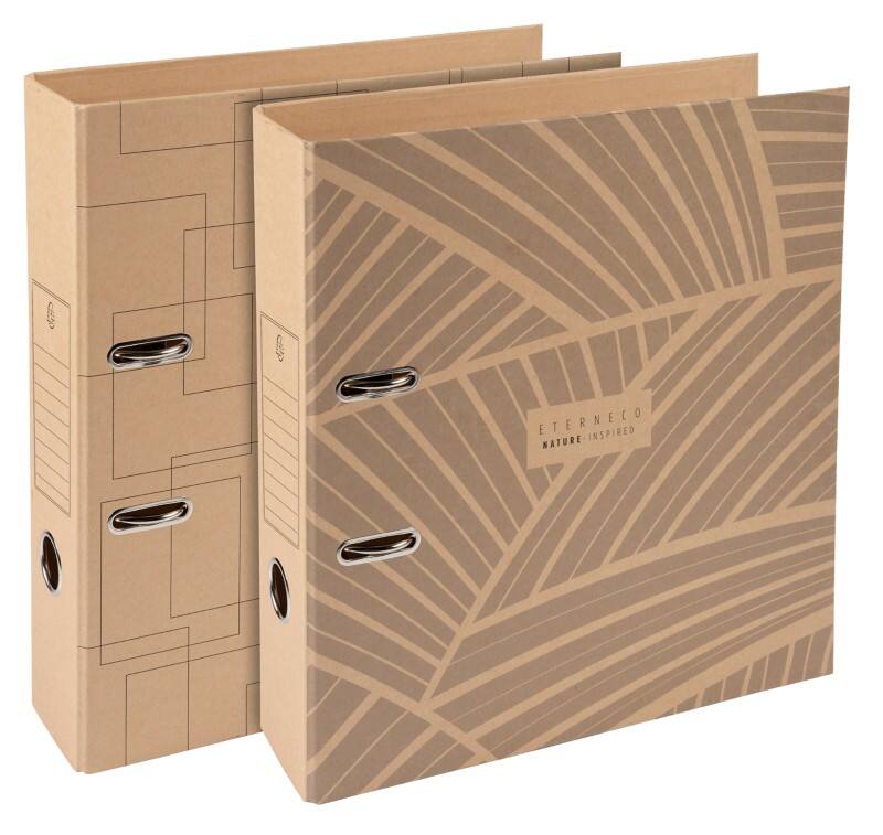 Exacompta Eterneco 75 mm Classeur PP (Polypropeen) A4 2 Ringen Kleurenassortiment 53847E 10 Stuks