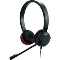 Jabra Evolve 30 II UC Bedraad Stereo Headset Noise Cancelling microfoon Zwart