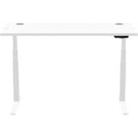 Bureau réglable en hauteur LEVADO 1600 x 800 Blanc