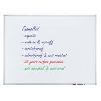 Franken X-tra!Line Whiteboard Wandmontage Magnetisch Email 90 (B) x 60 (H) cm