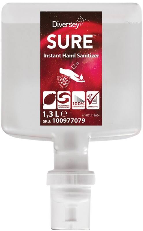 Désinfectant pour les mains Diversey 4 unités