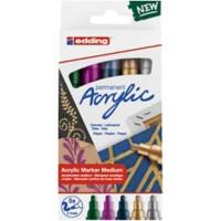 Marqueurs Edding Festive 5100 Assortiment 5 unités