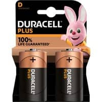 Piles Duracell LR20 2 unités