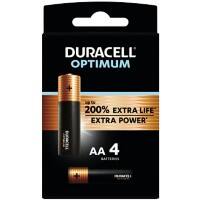 Duracell Batterijen Optimum AA Alkaline 1.5 V 4 Stuks