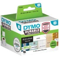 DYMO LW Etiketten 2112286 Zelfklevend 25 x 25 mm Wit 1700 Stuks