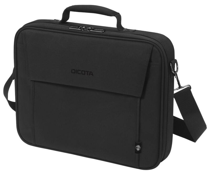 DICOTA laptoptas D30446-RPET 15,6 inch 300D rPET polyester zwart 41,5 x 6,5 x 29,5 cm