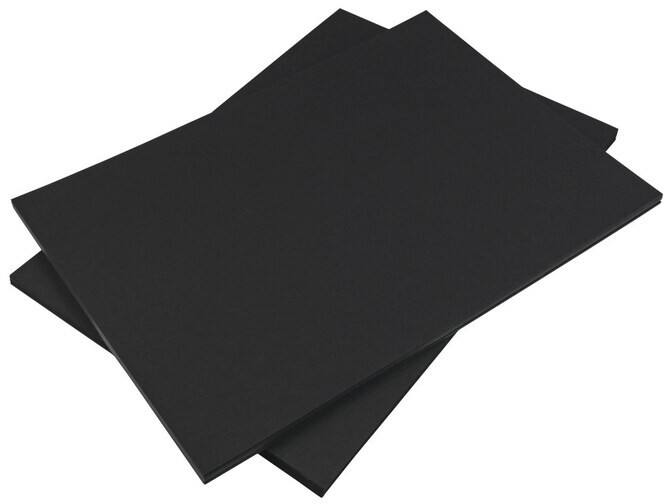 Papier couleur Tutorcraft A4 Noir 210 g/m² 200 Feuilles
