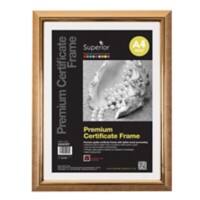 Seco A4 Deluxe Certificaatlijst Met veiligheids-plexiglas Goud