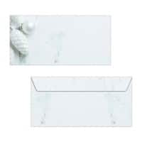 Enveloppes Sigel Papier Blanc, gris 22 x 11 cm 50 Unités