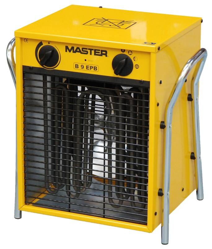 Chauffage électrique Master B9EPB 320 x 420 x 410 mm Jaune