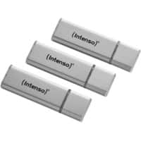 Intenso USB-stick Zilver 3 stuks