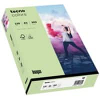 Papier couleur A4 tecno Vert 120 g/m² 250 Feuilles