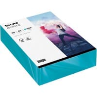 tecno A5 Gekleurd papier Blauw 80 g/m² 500 Vellen