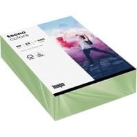 Papier couleur A5 tecno Vert 80 g/m² Lisse 500 Feuilles