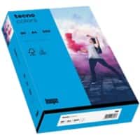 tecno A4 Gekleurd papier Intens blauw 80 g/m² 500 Vellen