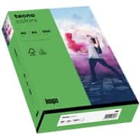 tecno A4 Gekleurd papier Intens groen 80 g/m² 500 Vellen