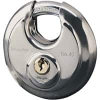 Master lock Hangslot 40EURD 7 x 2,8 x 9,6 cm Hangslot RVS (Roestvrij staal) Grijs