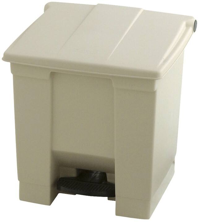 Poubelle Rubbermaid 30.3 L Beige Polyéthylène 561150.0000