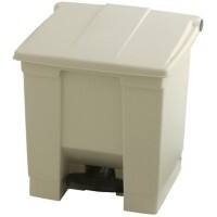 Poubelle Rubbermaid 30.3 L Beige Polyéthylène 561150.0000