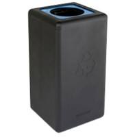Brickbin Prullenbak 65 l Zwart Gerecycled plastic (HDPE) 561674