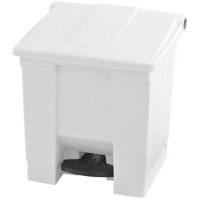 Poubelle Rubbermaid 30.3 L Blanc Polyéthylène 561152.0000