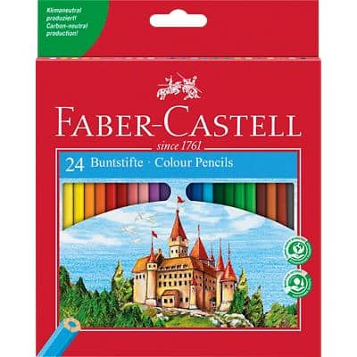 Crayon Faber-Castell 120124 Assortiment 24 Unités