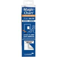 Notes Legamaster Magic-Chart XL 7-159000-A4 29,7 x 21 cm Quadrillé Blanc Rouleau de 25 feuilles