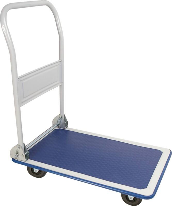 T4ALL Platform trolley Blauw, zilver 46 x 72 x 81 cm