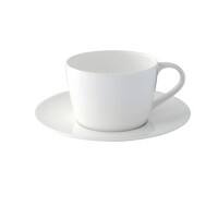 Nobel Fine Bone China Cappuccinoschotel Porselein 170 mm Crème 24 Stuks