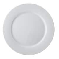 Assiette Nobel Fine Bone China Porcelaine 260 mm Crème 24 Unités