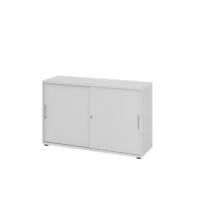Armoire Hammerbacher Aggloméré 2 Étagères Verrouillable  Gris