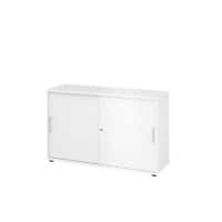 Armoire Hammerbacher Aggloméré 2 Étagères Verrouillable  Blanc