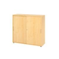 Armoire Hammerbacher Aggloméré 4 Étagères Verrouillable  Érable Brun érable