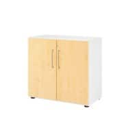 Armoire Hammerbacher Aggloméré 1 Étagère Verrouillable  Érable Blanc