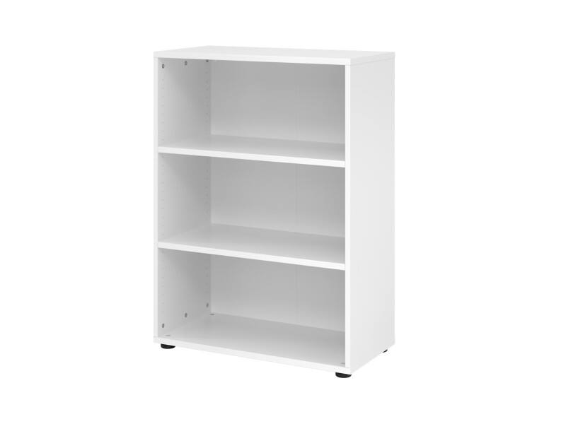 Hammerbacher Spaanplaat Boekenkast 2 Planken  Wit