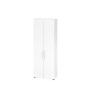 Schrank Hammerbacher Aggloméré 5 Étagères Verrouillable  Blanc