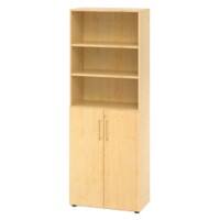 Schrank Hammerbacher Aggloméré 5 Étagères  Brun érable Érable