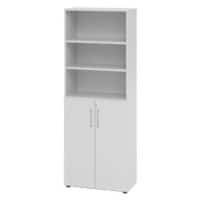 Schrank Hammerbacher Aggloméré 5 Étagères  Gris