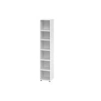 Hammerbacher Boekenkast V964RE/W Wit 40 x 40 x 215,4 cm