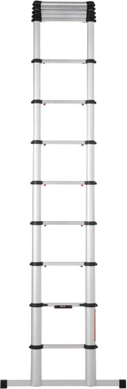 TELESTEPS Telescopische ladder met Stabilisatiebalk Eco Line Zilver 3.8 m
