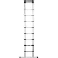 TELESTEPS Telescopische ladder met Stabilisatiebalk Eco Line Zilver 3.8 m