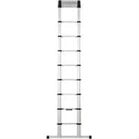 TELESTEPS Telescopische ladder met Stabilisatiebalk Eco Line Zilver 3.8 m