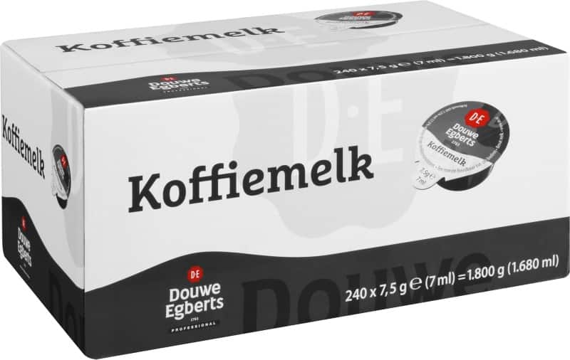 Dosettes de lait Douwe Egberts 240 unités de 7,5 g