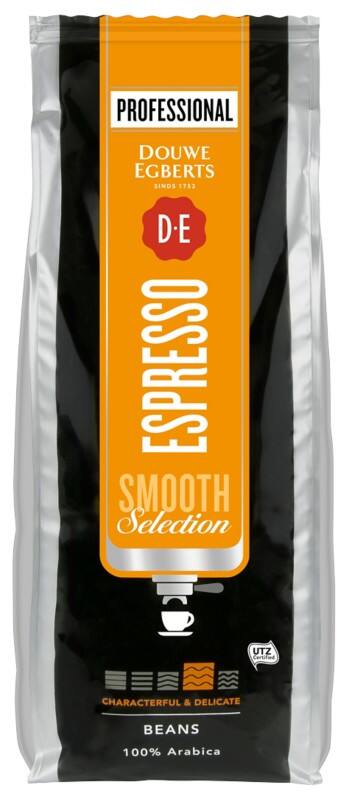 Café Espresso Smooth Selection Douwe Egberts Grains 1 kg