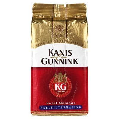 Café moulu KANIS & GUNNINK à filtre rapide Rouge 1 kg