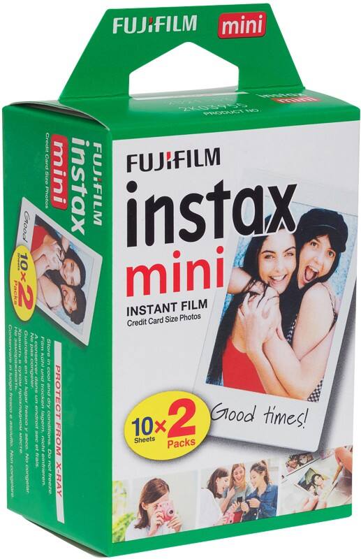 Pellicule instantanée Fujifilm Blanc Convient à l'instax mini 20 unités